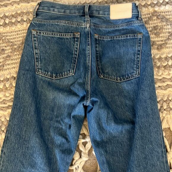 Everlane The Cheeky Ankle Blue Denim Jeans 25 - Picture 8 of 10